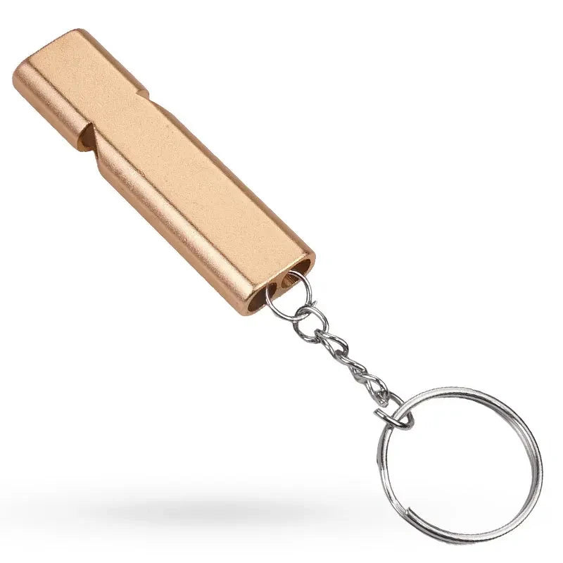 Outdoor Survival Whistle | High Decibel Aluminum Alloy Rescue Tool
