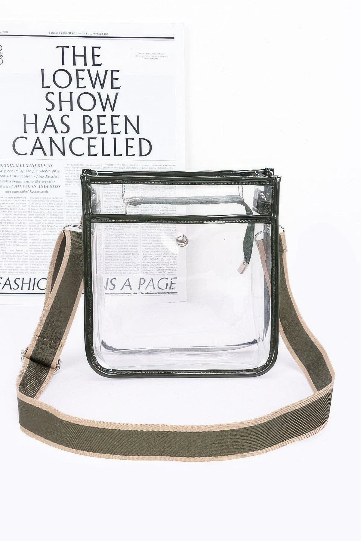 WOMEN'S TRANSPARENT BAG TRIBECA New Collection WALL STREET BYMANYC ® New York