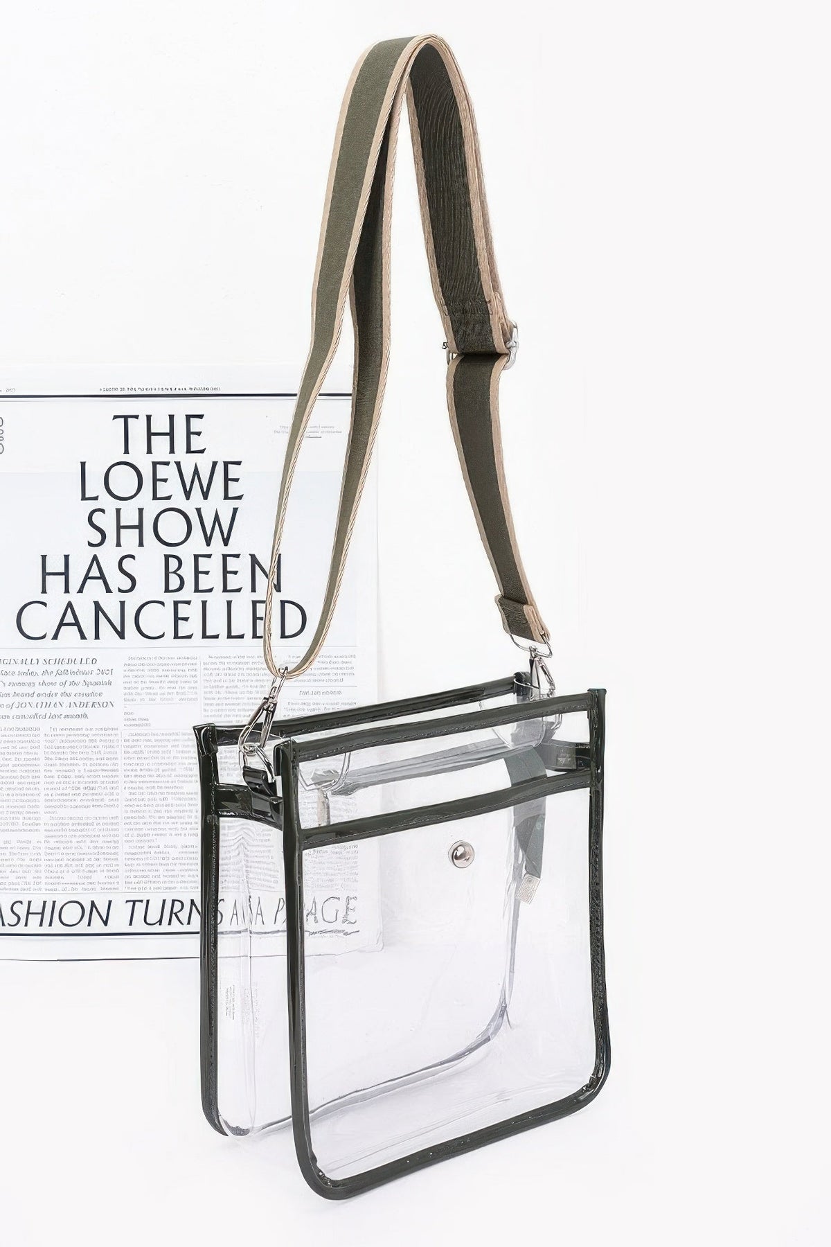 WOMEN'S TRANSPARENT BAG TRIBECA New Collection WALL STREET BYMANYC ® New York