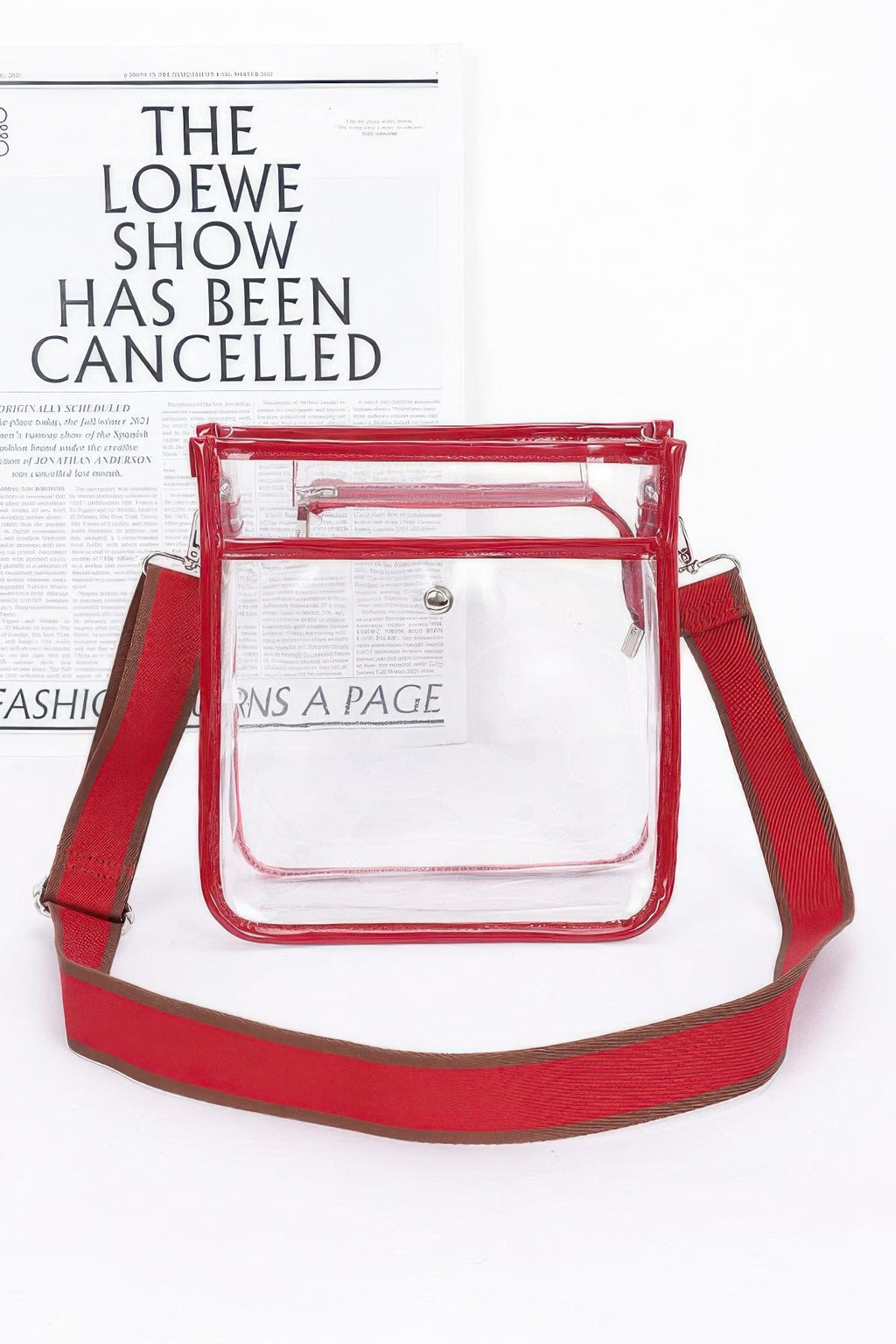 WOMEN'S TRANSPARENT BAG TRIBECA New Collection WALL STREET BYMANYC ® New York