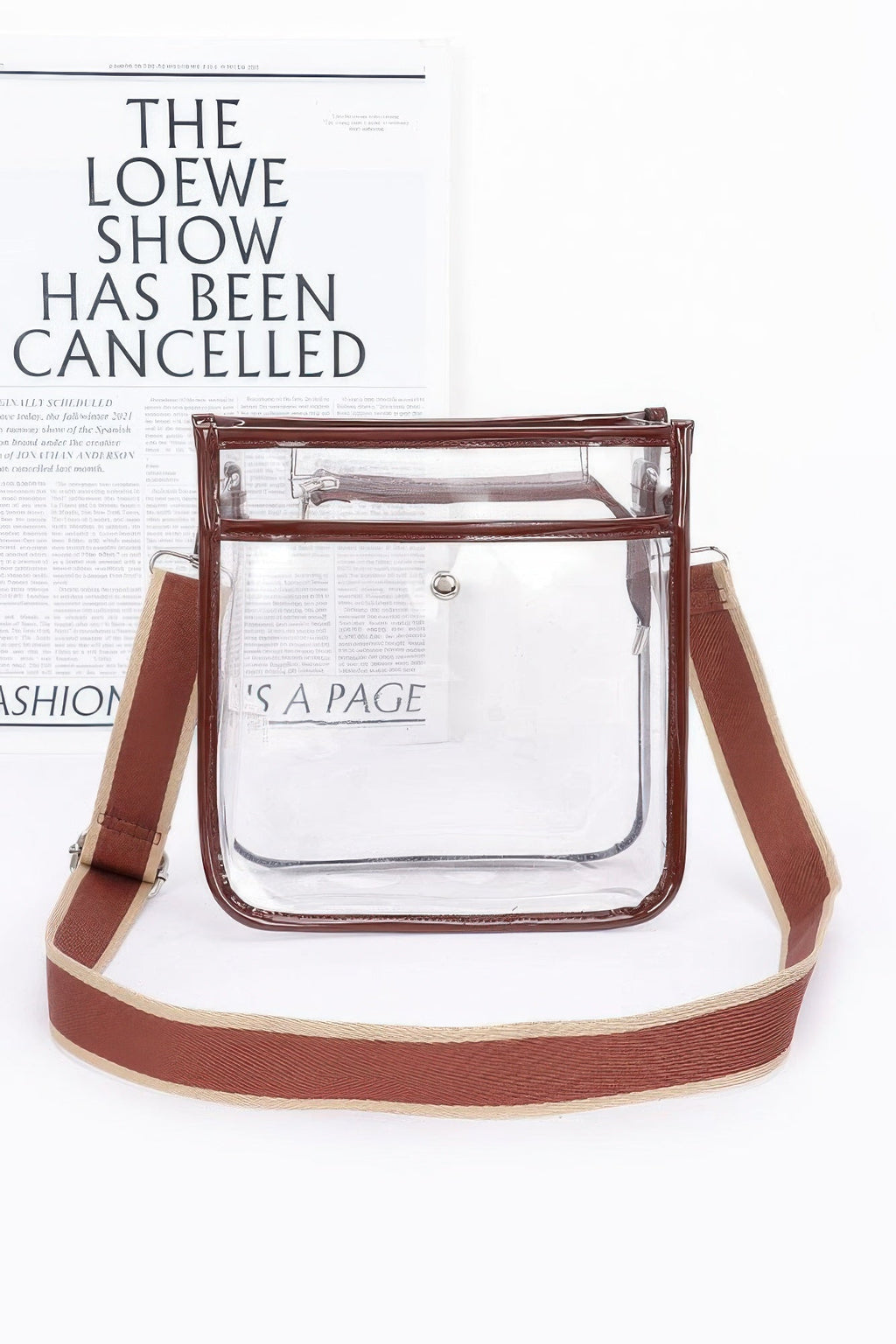 WOMEN'S TRANSPARENT BAG TRIBECA New Collection WALL STREET BYMANYC ® New York
