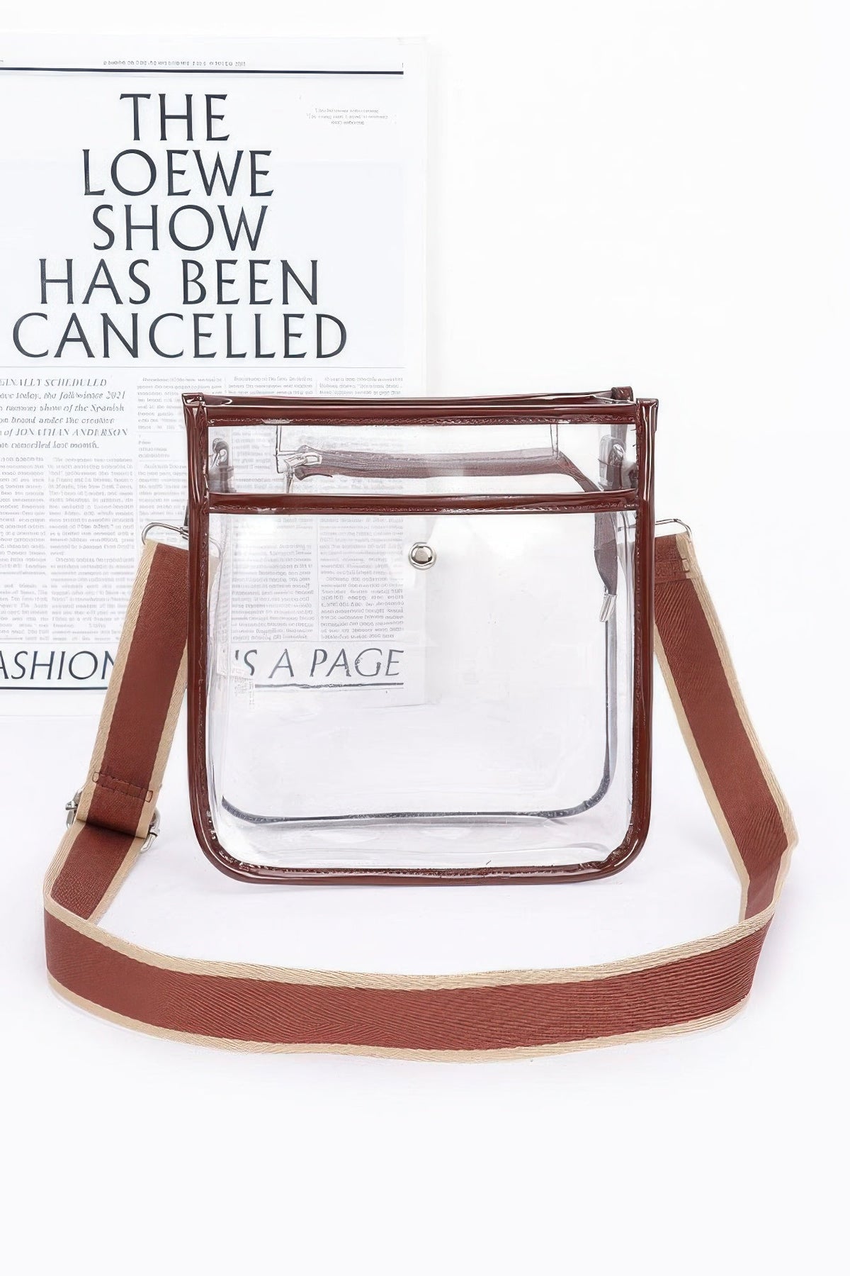 WOMEN'S TRANSPARENT BAG TRIBECA New Collection WALL STREET BYMANYC ® New York