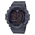 Casio MenÕs Dark Gray Digital Watch with Black Dial - AE-1500WH-8BV