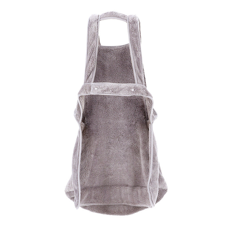 Pet Backpack for Dogs and Cats - Plush Dual Shoulder Bag