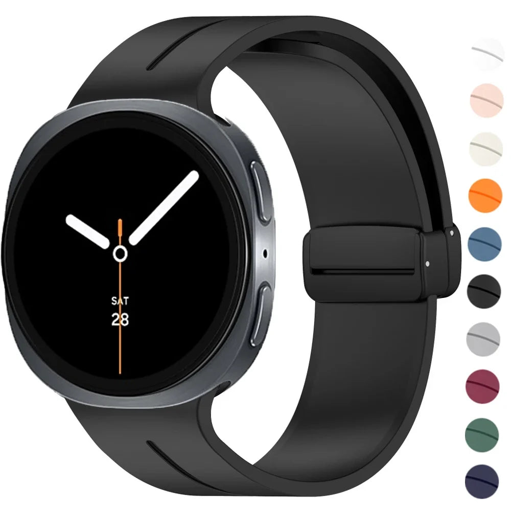 Silicone Galaxy Watch8, Classic, Watch9 Band - Soft Secure Fit